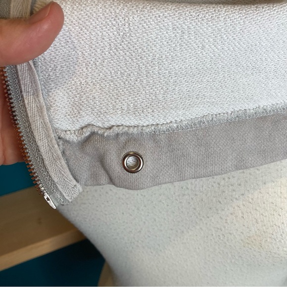 We11-done hoodie in distressed light grey - Picture 4 of 9